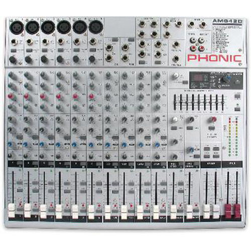 Смесителен пулт Phonic AM 642D 